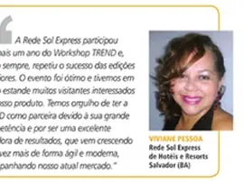 Participação da Rede Sol no Workshop TREND em depoimento na Revista Segue Viagem